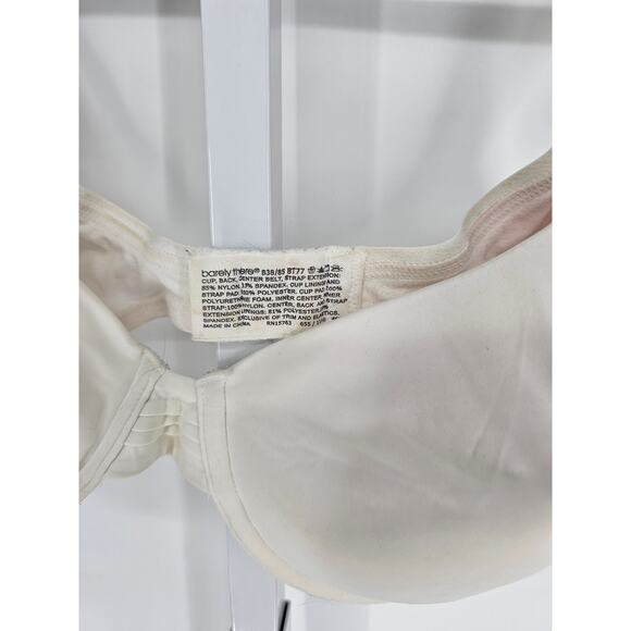 Barely There Womens Sz 38B Lightly Lined T Shirt Bra Cream Ivory Color - Picture 2 of 3